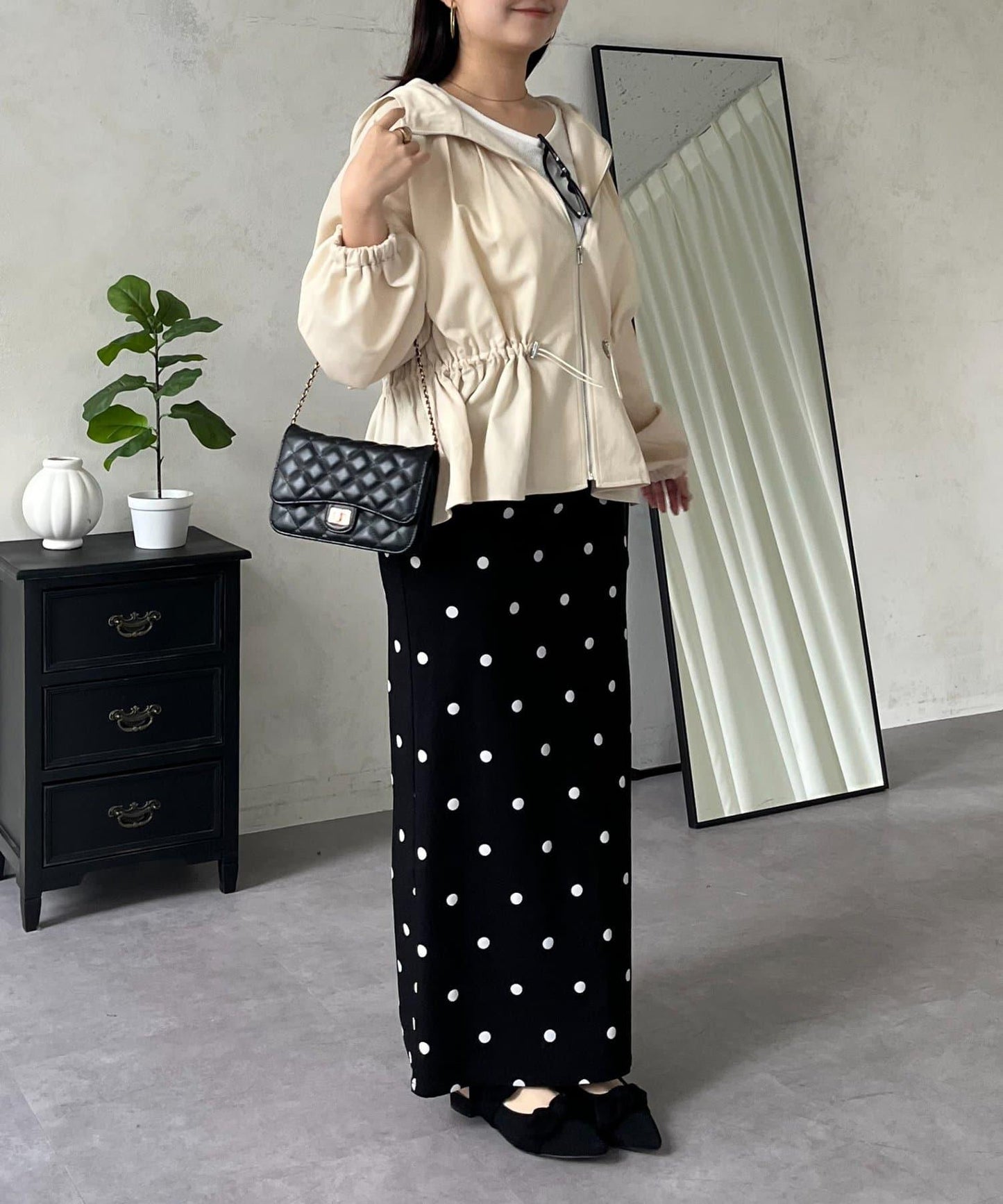 防曬 後背抽繩 荷葉擺 戶外風衣