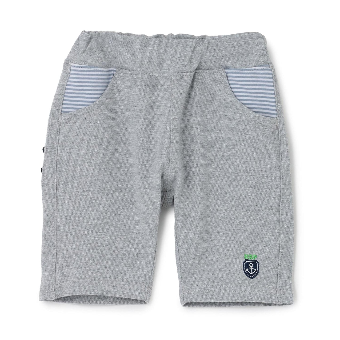 鯨魚圖案 六分丈 哈倫褲