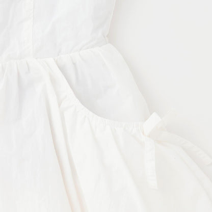 前拉鍊設計 吊帶連衣裙+短袖T恤套裝