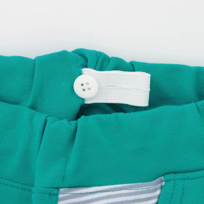 鯨魚圖案 六分丈 哈倫褲