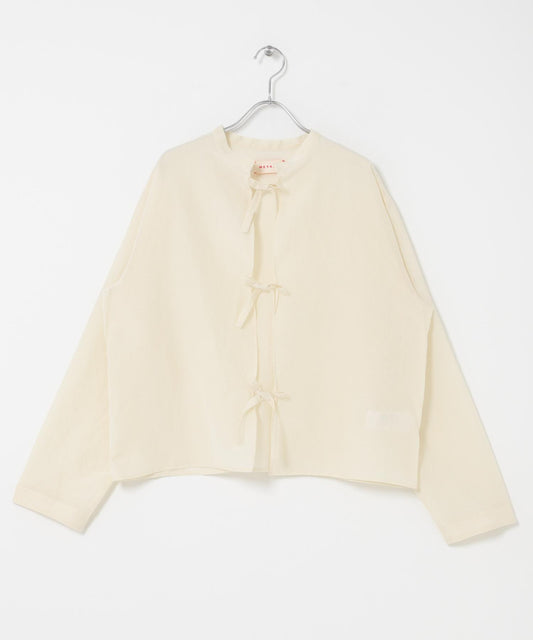 MEYAME COTTON SILK BLOUSE JACKET 棉絲面料襯衫式夾克
