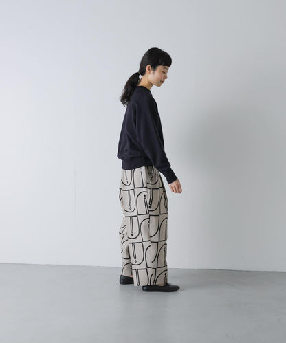 HAVERSACK 木磚印花 錐形 褲子