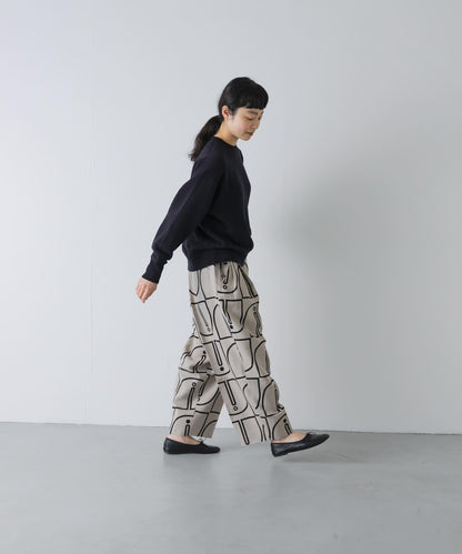 HAVERSACK 木磚印花 錐形 褲子
