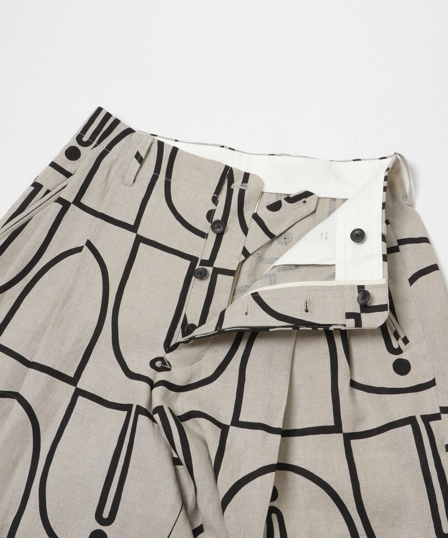 HAVERSACK 木磚印花 錐形 褲子