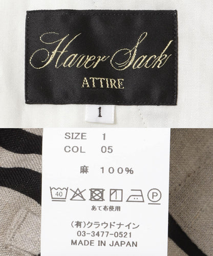 HAVERSACK 木磚印花 錐形 褲子