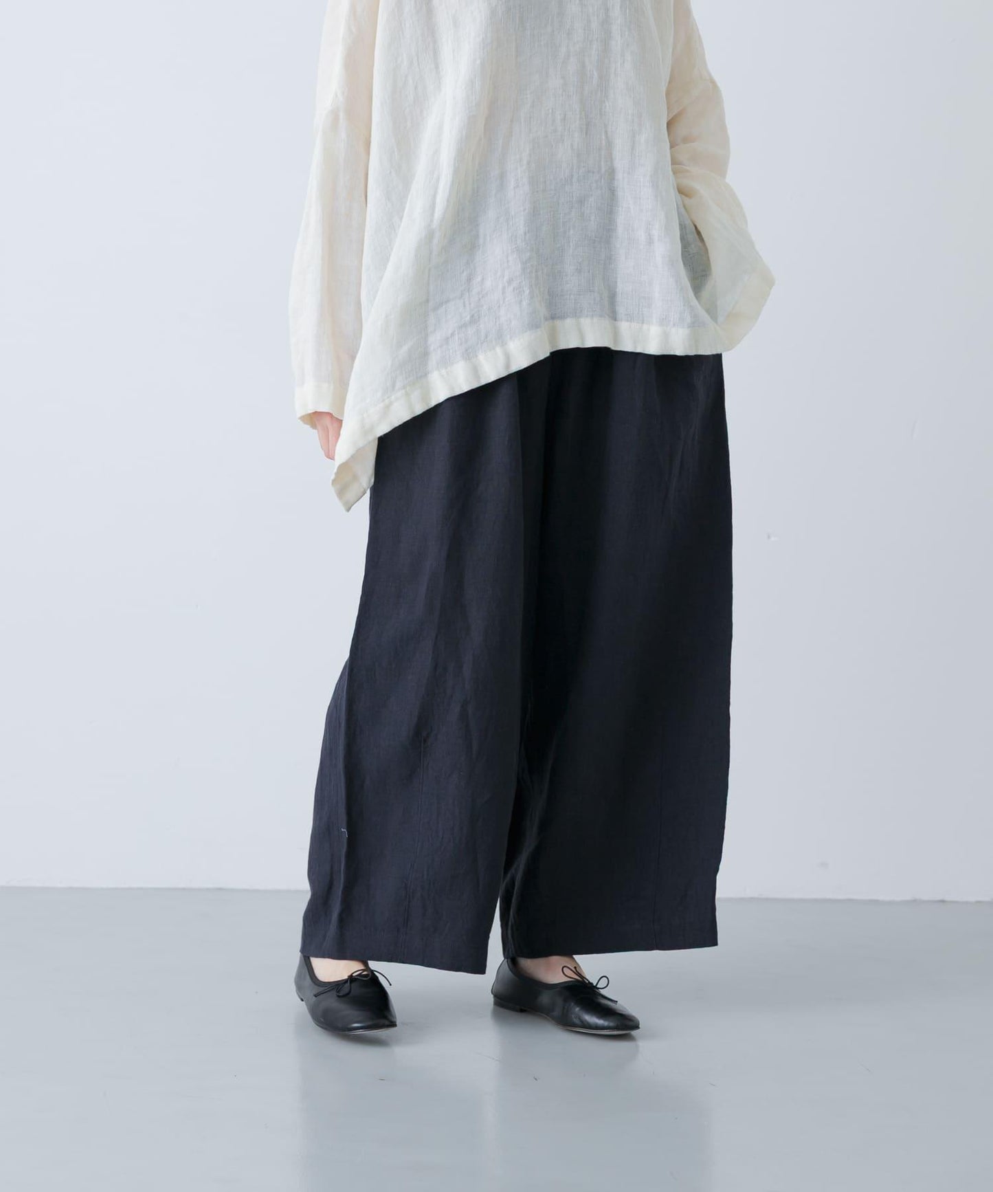 Vlas Blomme 抽褶設計 褲子