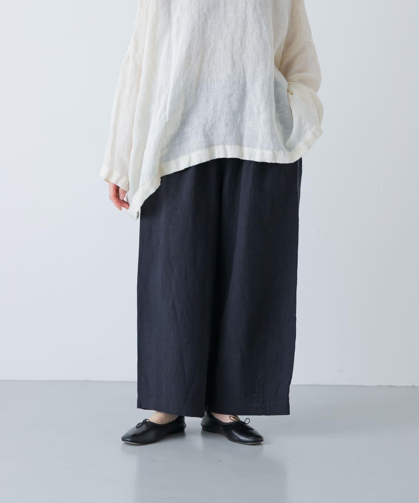 Vlas Blomme 抽褶設計 褲子