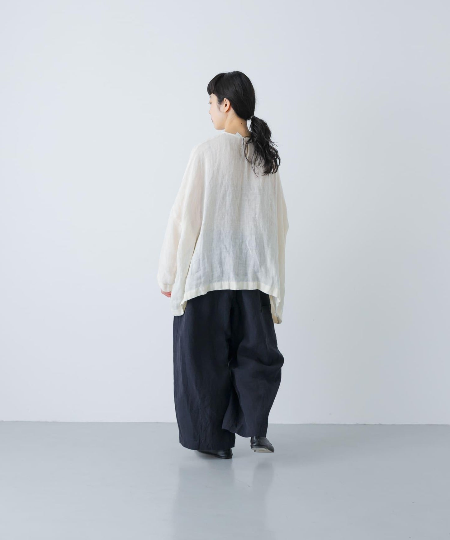 Vlas Blomme 抽褶設計 褲子