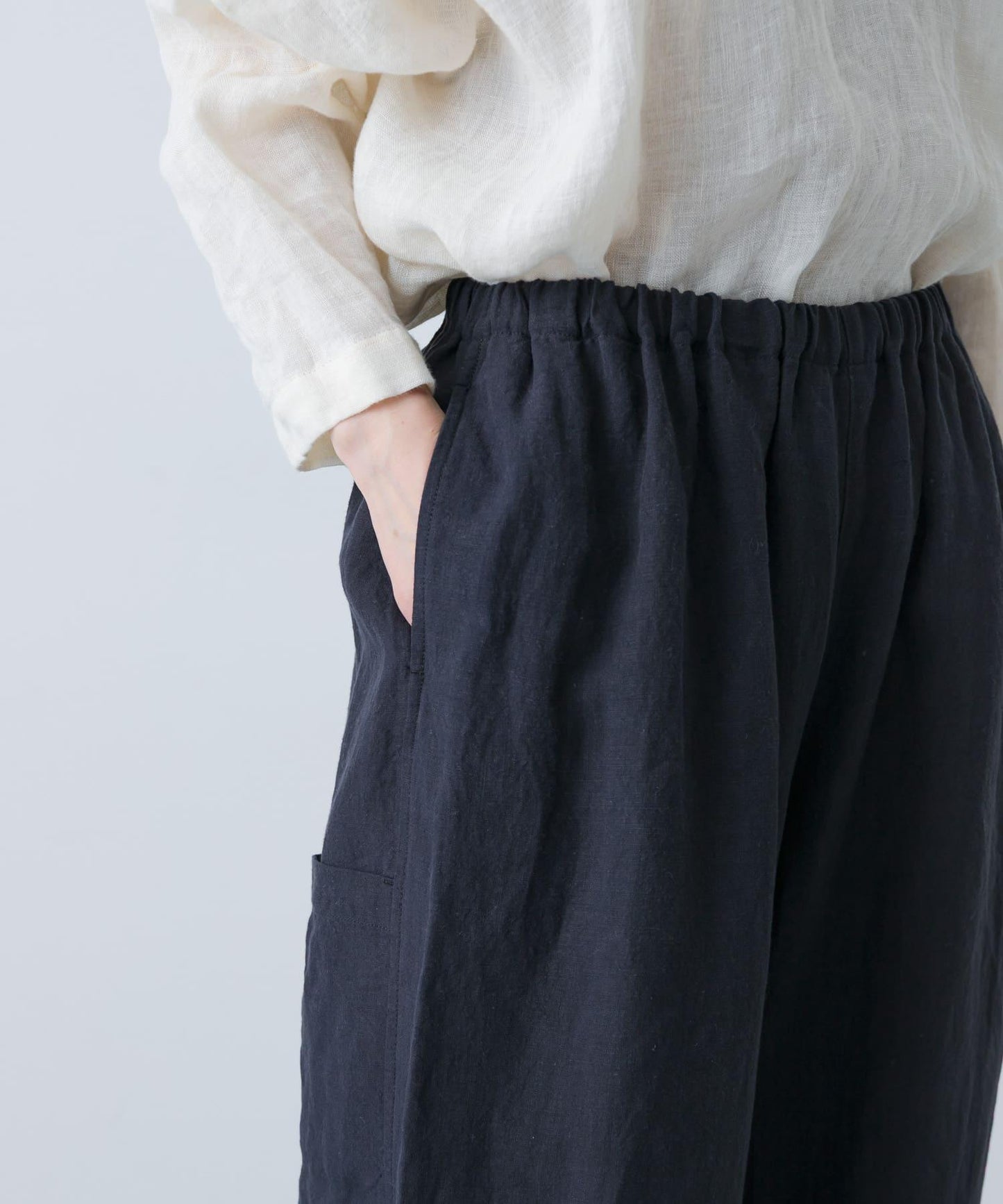 Vlas Blomme 抽褶設計 褲子