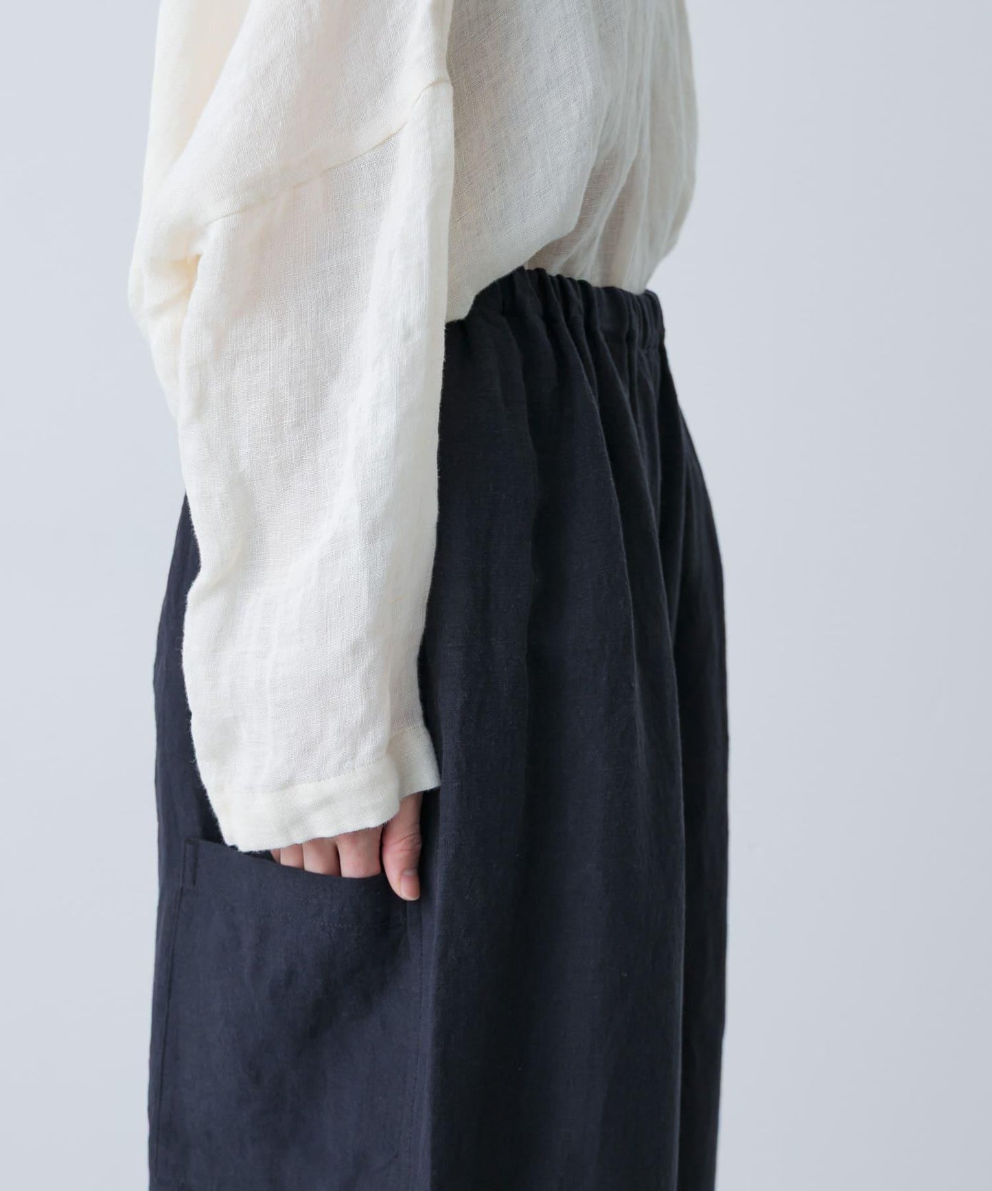 Vlas Blomme 抽褶設計 褲子