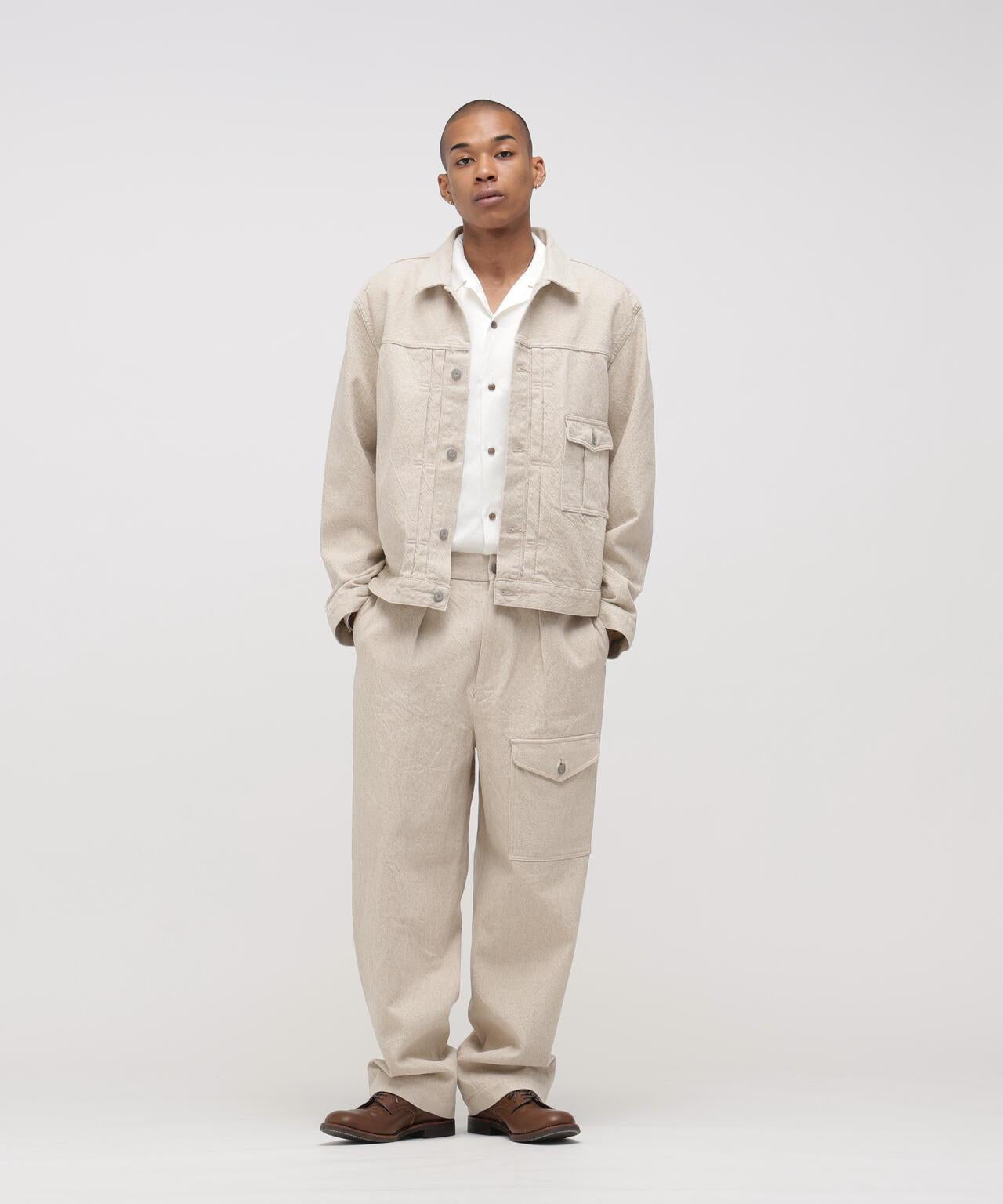 TFQP by HANDROOM 亞麻華達呢短款夾克 1st TYPE