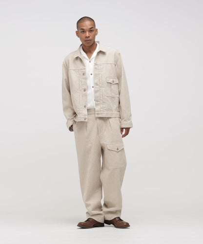 TFQP by HANDROOM 亞麻華達呢短款夾克 1st TYPE