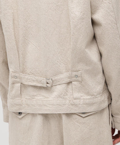 TFQP by HANDROOM 亞麻華達呢短款夾克 1st TYPE