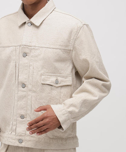 TFQP by HANDROOM 亞麻華達呢短款夾克 1st TYPE