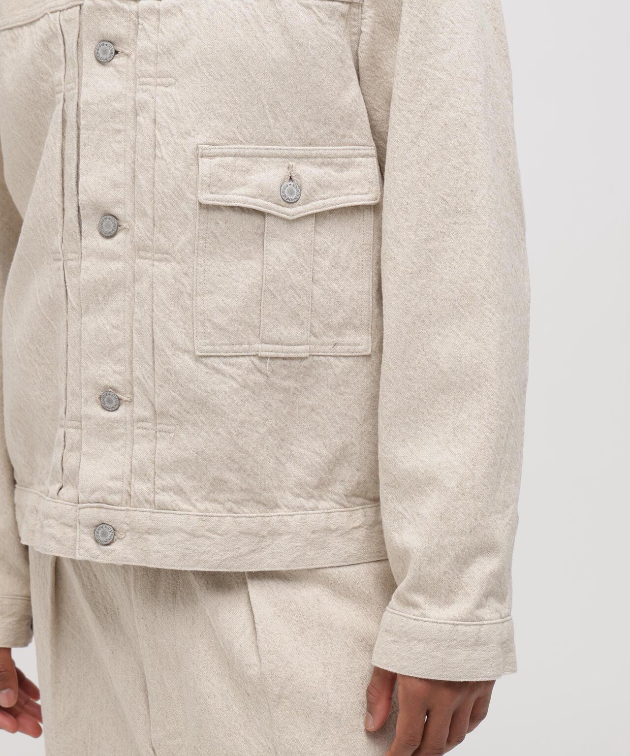 TFQP by HANDROOM 亞麻華達呢短款夾克 1st TYPE