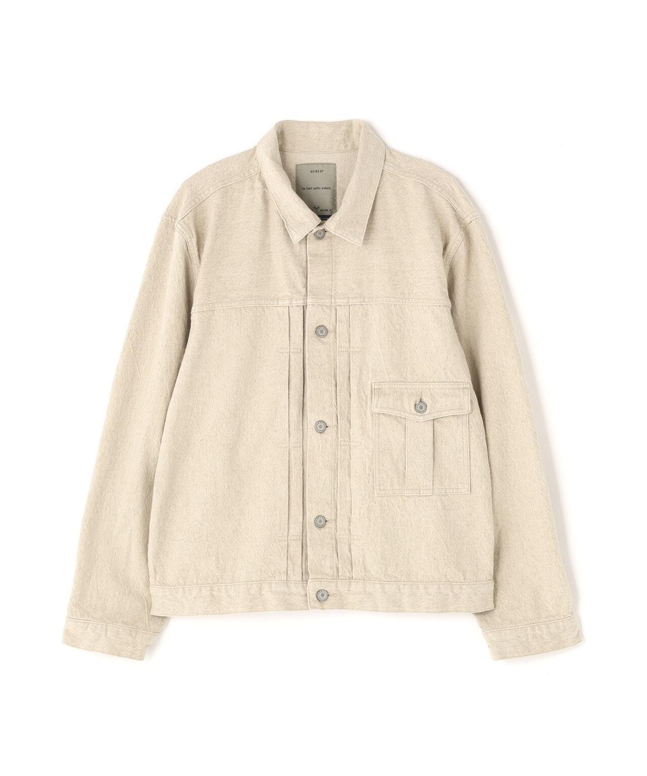 TFQP by HANDROOM 亞麻華達呢短款夾克 1st TYPE