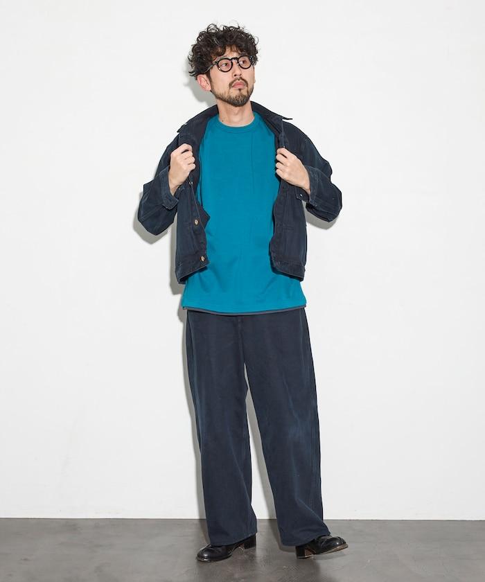 可雙面穿寬鬆版 配色設計 空氣層短袖T恤