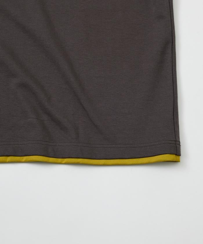 可雙面穿寬鬆版 配色設計 空氣層短袖T恤