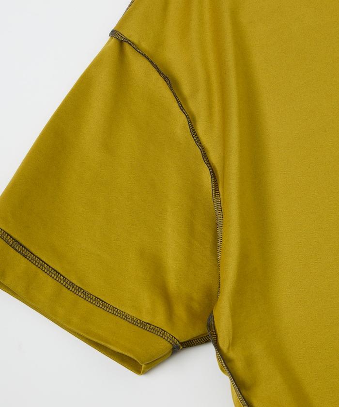 可雙面穿寬鬆版 配色設計 空氣層短袖T恤