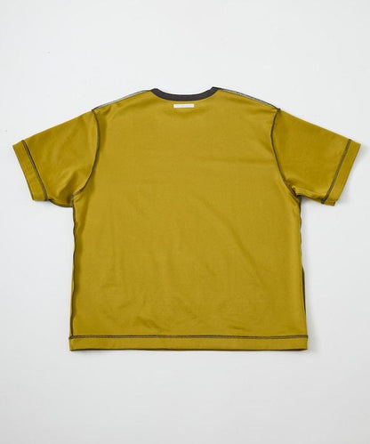 可雙面穿寬鬆版 配色設計 空氣層短袖T恤