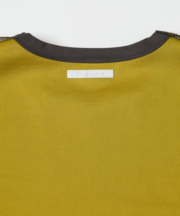 可雙面穿寬鬆版 配色設計 空氣層短袖T恤