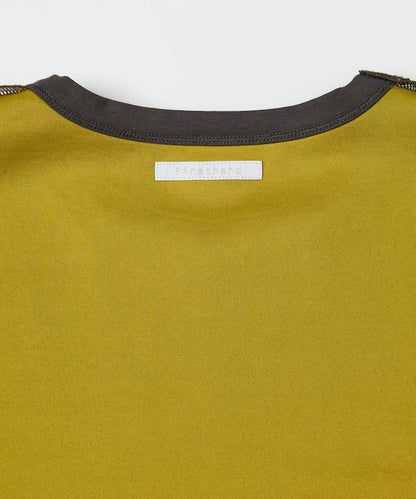 可雙面穿寬鬆版 配色設計 空氣層短袖T恤