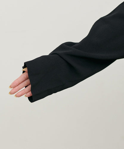 UV接觸冷感 寬鬆 deep V 針織上衣