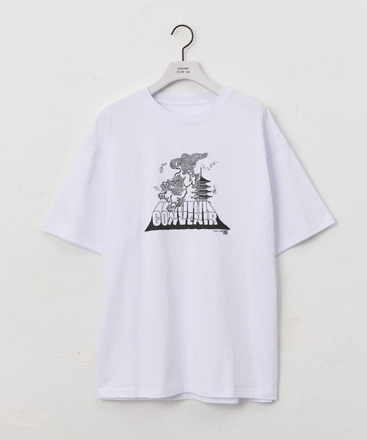 唐獅子印花 TEE T恤