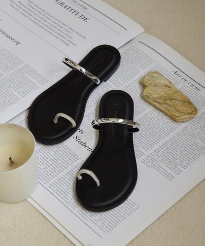 線上限定尺碼 NICOLAS LAINAS 聯名夾趾平底涼鞋