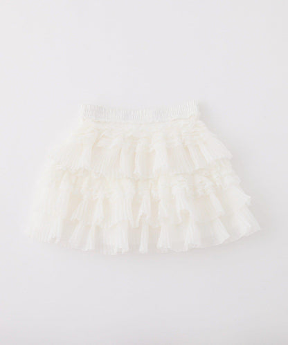 one after another 荷葉邊迷你半身裙