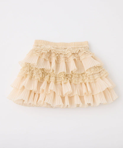 one after another 荷葉邊迷你半身裙