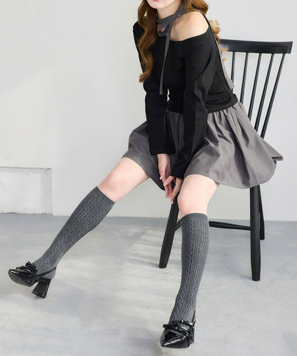 one after another 蝴蝶結領設計 上衣