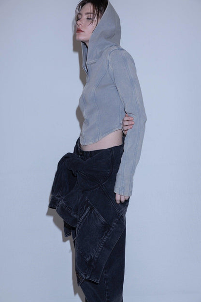 Corset zip 設計 上衣