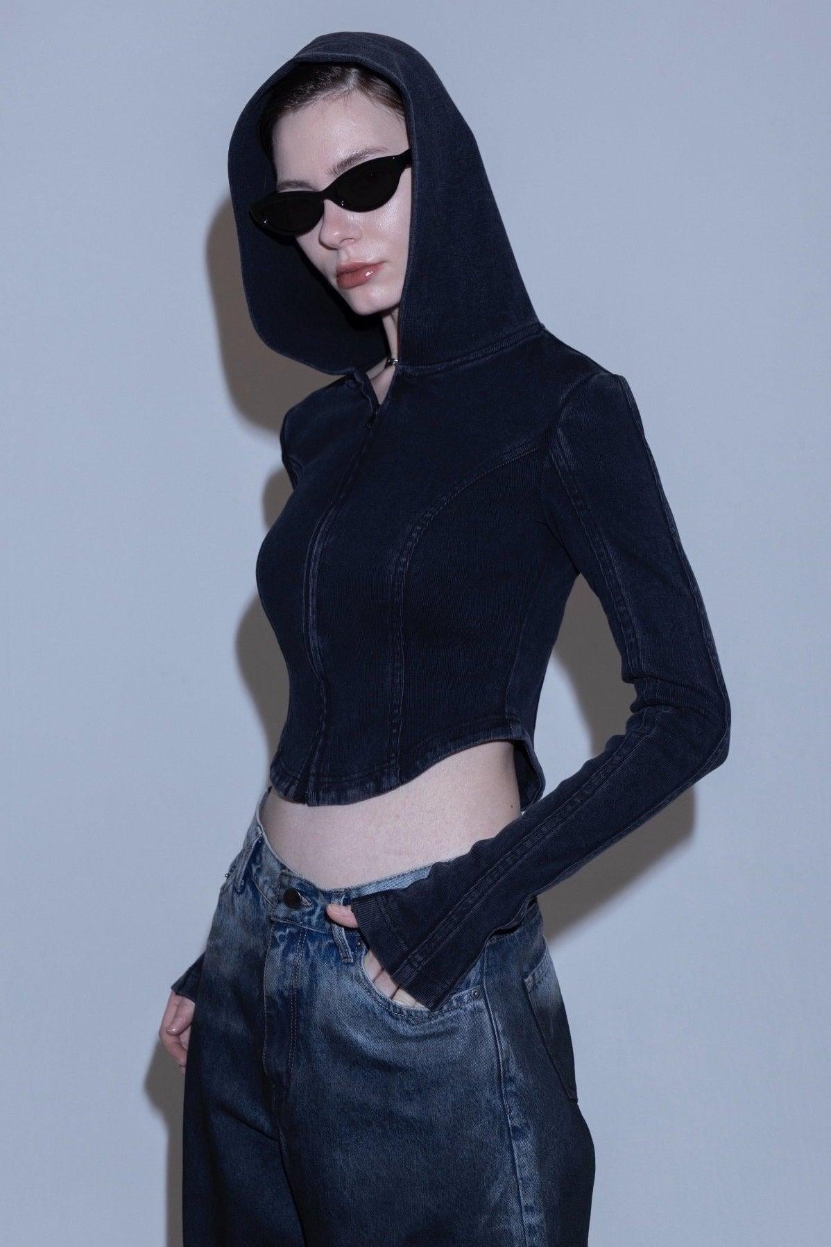 Corset zip 設計 上衣