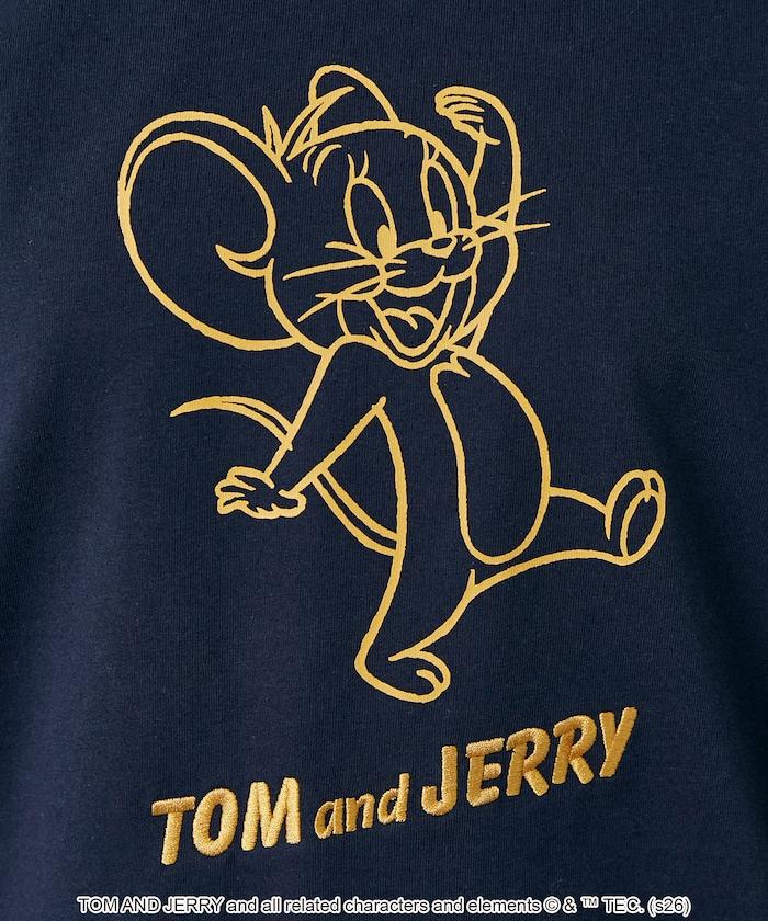 TOM AND JERRY（貓和老鼠） 圖案T恤