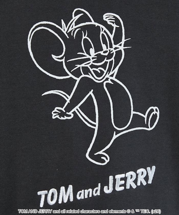 TOM AND JERRY（貓和老鼠） 圖案T恤