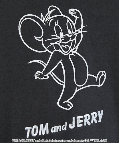 TOM AND JERRY（貓和老鼠） 圖案T恤