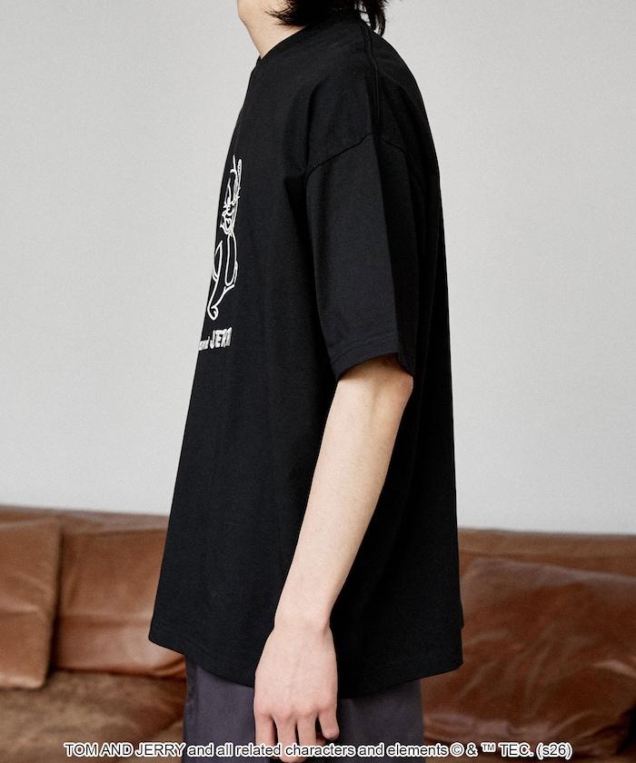 TOM AND JERRY（貓和老鼠） 圖案T恤