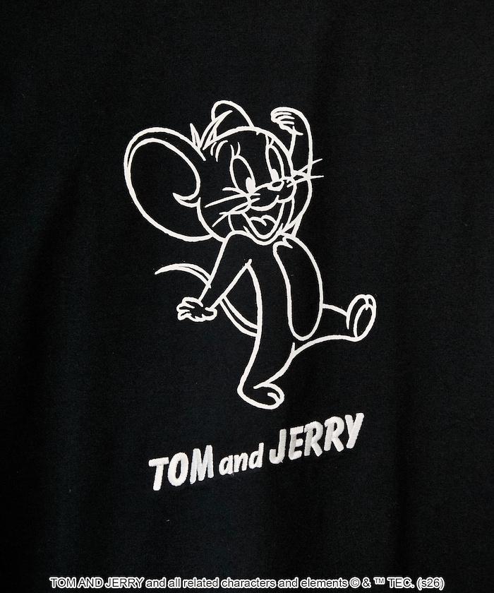 TOM AND JERRY（貓和老鼠） 圖案T恤