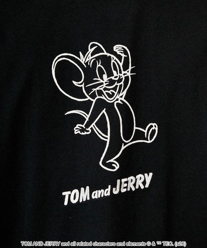 TOM AND JERRY（貓和老鼠） 圖案T恤