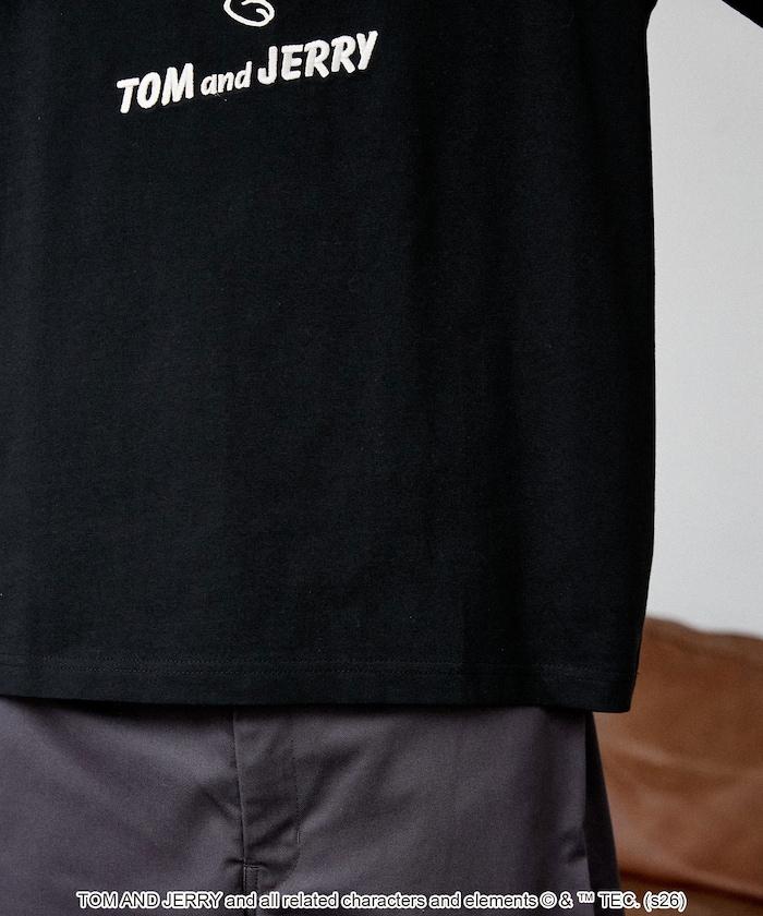 TOM AND JERRY（貓和老鼠） 圖案T恤