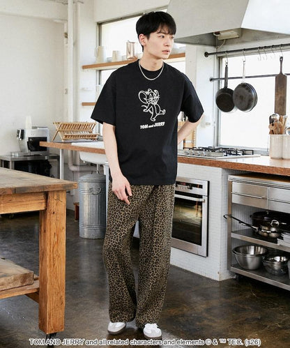 TOM AND JERRY（貓和老鼠） 圖案T恤