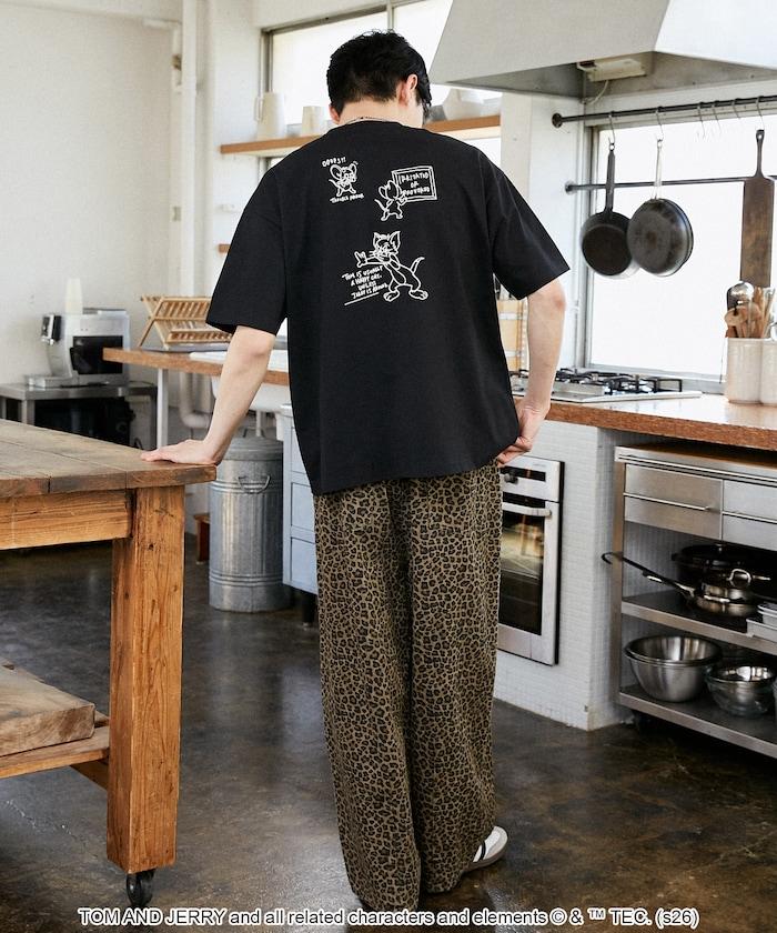 TOM AND JERRY（貓和老鼠） 圖案T恤