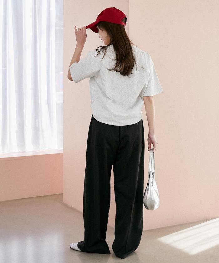 Minnie Mouse/ミニーマウス 豹紋拼接T恤