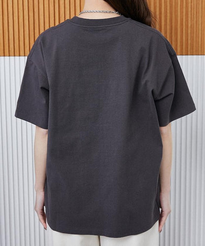 Minnie Mouse/ミニーマウス 豹紋拼接T恤