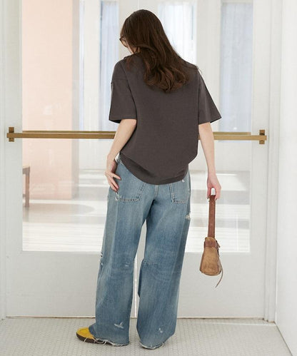 Minnie Mouse ミニーマウス 塗鴉風照片印花 T恤