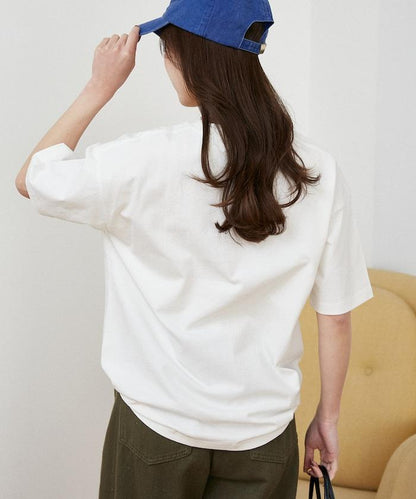 Minnie Mouse ミニーマウス 塗鴉風照片印花 T恤