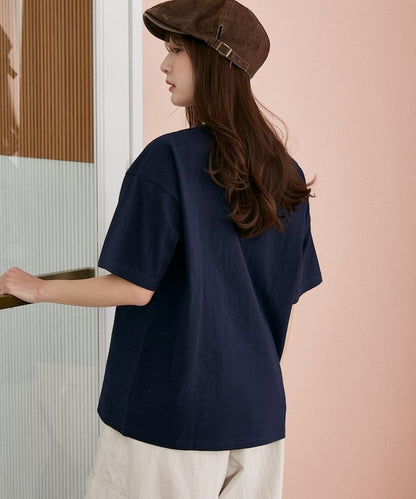 Minnie Mouse ミニーマウス 塗鴉風照片印花 T恤