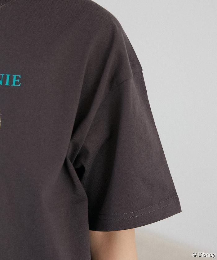 Minnie Mouse ミニーマウス 塗鴉風照片印花 T恤