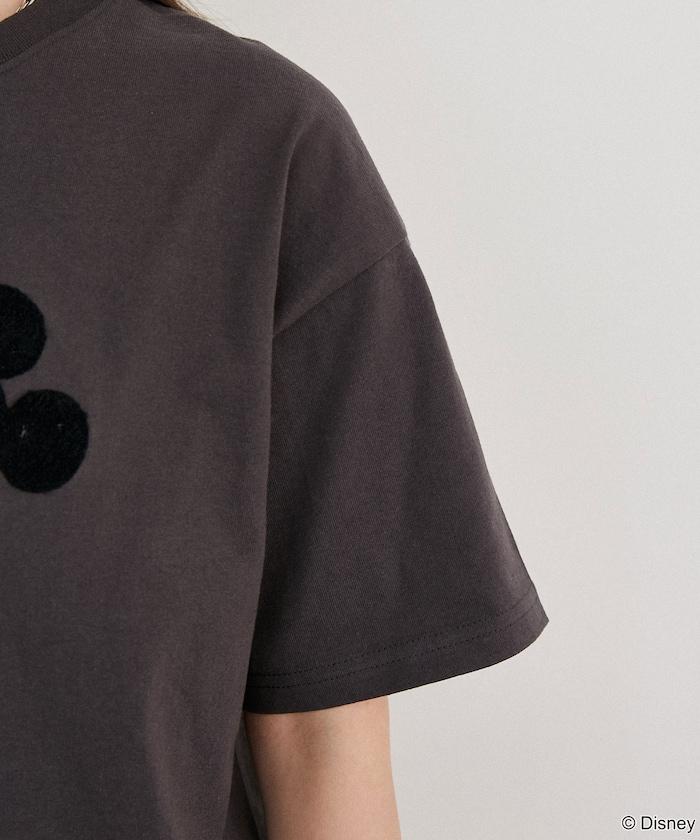 Mickey Mouse & Minnie Mouse（米老鼠和米妮） 相良刺繡 T恤